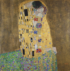 The Kiss by Gustav Klimt