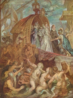 The Landing in Marseilles (Sketch for the Medici Cycle) by Peter Paul Rubens