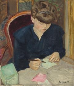 The Letter by Pierre Bonnard