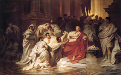 The Murder of Caesar by Karl von Piloty