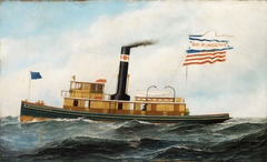 The Ocean-Going Tug "May McWilliams" by Antonio Jacobsen