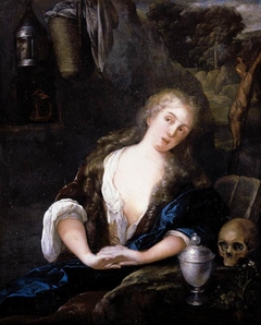 The Penitent Magdalene by Eglon van der Neer