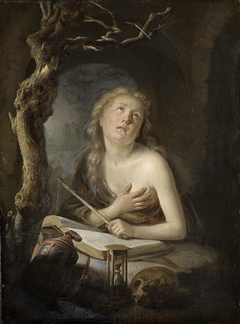 The Penitent Magdalene by Gerrit Dou