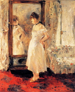 The Psyche Mirror by Berthe Morisot