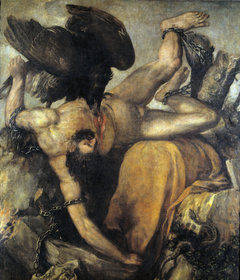 The Punishment of Tythus by Titian