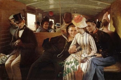 The Second Class Compartment by Hans Ole Brasen