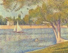 The Seine at La Grande Jatte by Georges Seurat