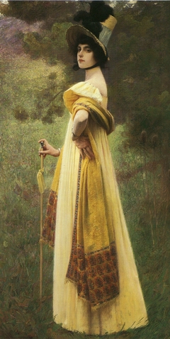 The Shawl by Charles Sprague Pearce