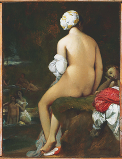 The Small Bather by Jean-Auguste-Dominique Ingres