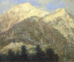 The upper Ayas valley (Bazzi) by Carlo Bazzi