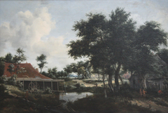 The Water-Mill by Meindert Hobbema