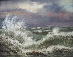 The Wave by Gustave Courbet