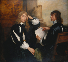 Thomas Killigrew and William, Lord Crofts (?) by Anthony van Dyck