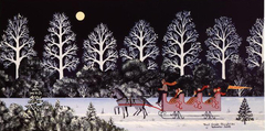 Trail Creek Sleigh Ride by Jane Wooster Scott