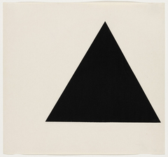 Triangle Form by Ellsworth Kelly