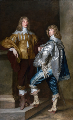 Lord John e Lord Bernard Stuart by Anthony van Dyck