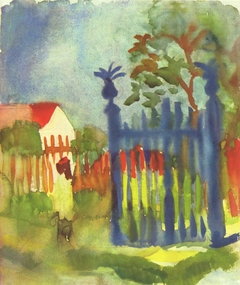 Gartentor by August Macke