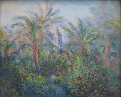 Garden at Bordighera, Impression of Morning by Claude Monet