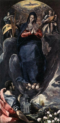 The Virgin of the Immaculate Conception and St John by El Greco