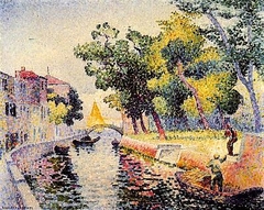 Ponte San Trovaso by Henri-Edmond Cross