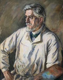 Portræt af J.F. Willumsen by Johannes Wilhjelm