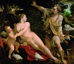 Venus, Adonis and Cupid by Annibale Carracci