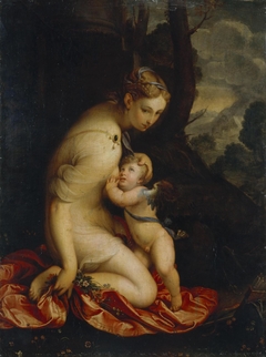 Venus Sucking Cupid by Lavinia Fontana