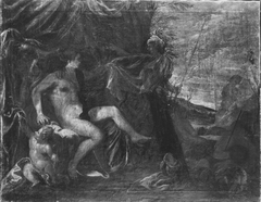 Venus und Adonis (zugeschrieben) by Johann Melchior Bocksberger