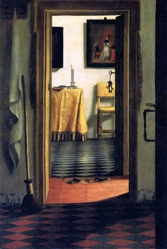 View of an Interior, or The Slippers by Samuel van Hoogstraten