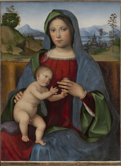 Virgin and Child: The Gambaro Madonna by Francesco Francia