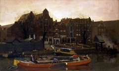 Warehouses, Amsterdam by George Hendrik Breitner