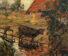 Watering Trough by Paul Gauguin