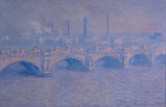 Waterloo Bridge, Sunlight Effect by Claude Monet