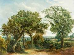 Wooded Landscape by Unknown Artist