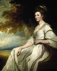 A Portrait of Mrs. Beal Bonnell by George Romney