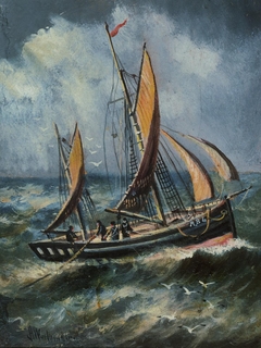 Aberystwyth Trawler by Alfred Worthington