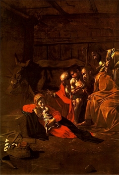 Adoration of the Shepherds by Caravaggio