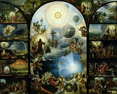 Allegory of the Creation of the Cosmos by Domenicus van Wijnen