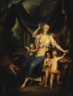 Allegory of the Eyesight and the Sense of Touch by Balthasar Beschey