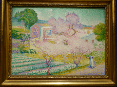 Almond Trees in Bloom by Henri-Edmond Cross