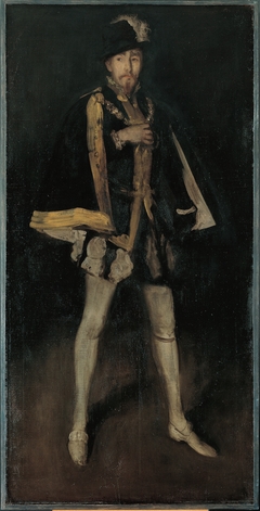 Arrangement in Black, No. 3: Sir Henry Irving as Philip II of Spain by James Abbott McNeill Whistler