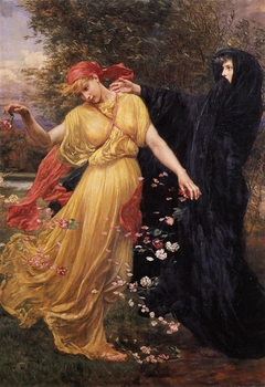 At the First Touch of Winter, Summer Fades Away by Valentine Cameron Prinsep