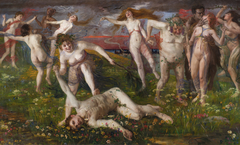 Bacchanale by Lovis Corinth