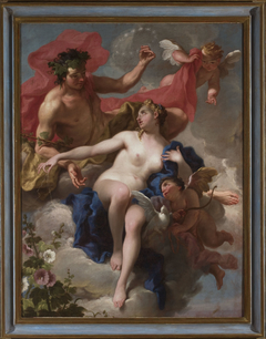 Bacchus and Ariadne by Giambattista Pittoni