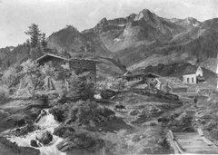 Bad Fuschl im Pinzgau by Friedrich Loos