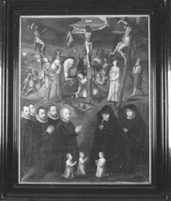 Bam Family Altarpiece, copy to original in the Sankt Nicolai Kirche in Kalkar by Antoon Derkinderen