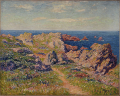 Beau temps à Pern (Ile d'Ouessant) by Henry Moret