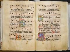 Benedictine Antiphonary by Belbello da Pavia