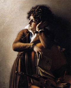 Benoît-Agnès Trioson by Anne-Louis Girodet de Roussy-Trioson