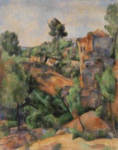 Bibémus Quarry (Carrière de Bibémus) by Paul Cézanne